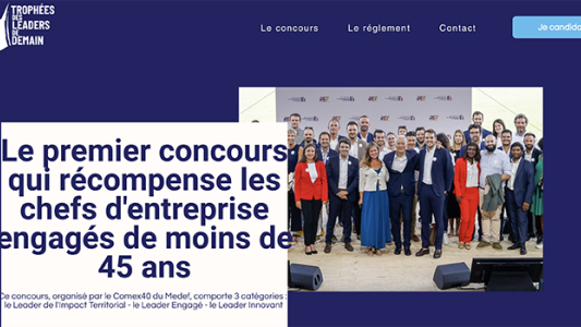 Les Trophées des Leaders de Demain : une initiative du Comex40 MEDEF pour récompenser les jeunes entrepreneurs engagés