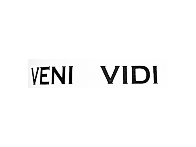 Veni, vidi... VITE DIT !