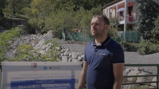 Tempête Alex : la CARF propose des immersions en vidéo pour mesurer l'avancée des travaux deux ans après
