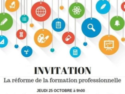 L'UPE06 organise une matinée sur le thème de la "Réforme de la formation professionnelle : un Big Bang des enjeux … et des procédures ?"
