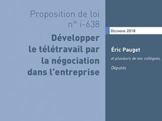 Le député des Alpes-Maritimes Éric Pauget dépose une proposition de loi visant à faire évoluer le télétravail