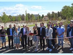 A La Garde, inauguration de l'extension du cimetière