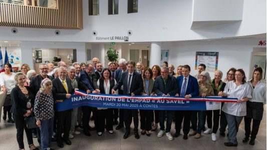 Contes : le nouvel EHPAD « Au Savel » inauguré par le département des Alpes-Maritimes