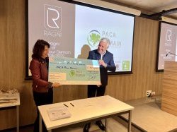 Le groupe Ragni s'engage pour aider au financement du Centre de Soins de la faune sauvage des Alpes-Maritimes
