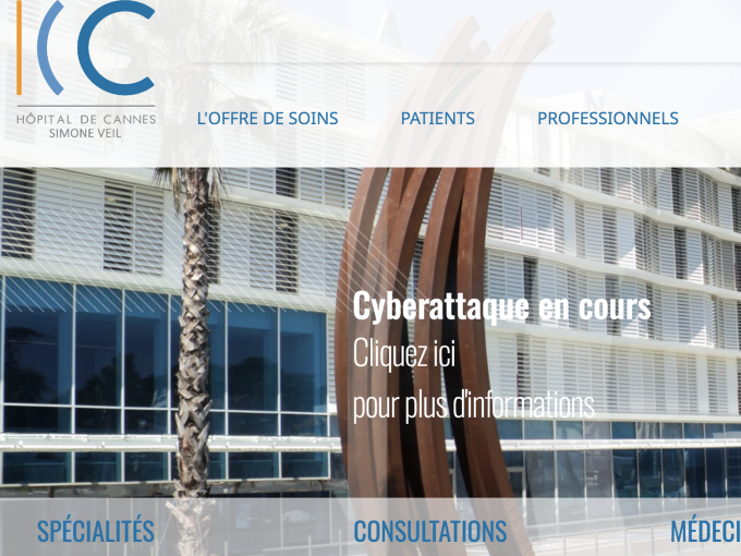 Cyberattaque « en cours