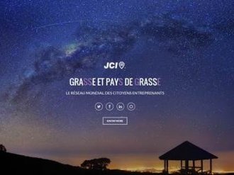 Mise en ligne du Site Internet de la Jeune Chambre Economique de Grasse et Pays de Grasse