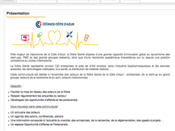 Filière santé Côte d'Azur : très en forme !