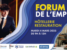 4e Forum de l'emploi Hôtellerie Restauration à Nice : plus de 1 200 postes à pourvoir 
