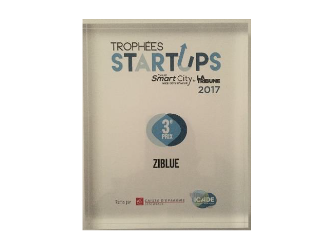 Ziblue a reçu un Trophée