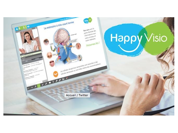 Lancement d'HappyVisio :