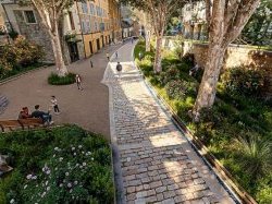 À Aix-en-Provence, des travaux sur le cours Sextius