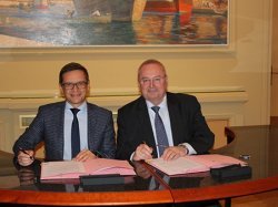 Signature de partenariat entre la CCI NCA et la Chambre des Notaires des A-M