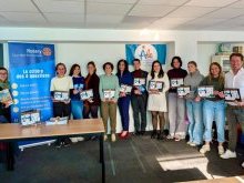  Le Rotary Club Nice Port Lympia soutient les enfants accompagnés par ALC en offrant 150 albums de coloriage