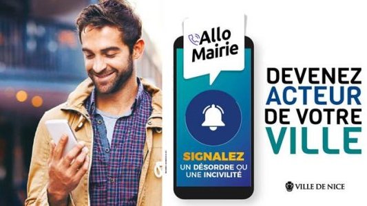 L'application mobile « Allo Mairie » permet désormais aux Niçois de suivre leurs signalements