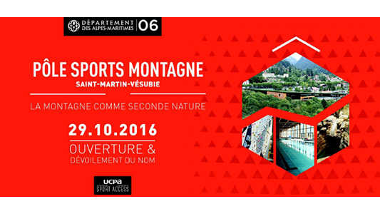 J – 2 avant l'ouverture du Pôle Sports Montagne au public !