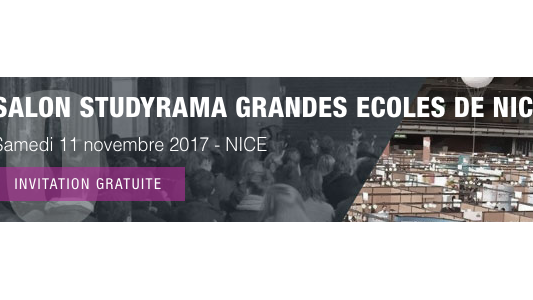 Save the date ! 4e salon Studyrama Grandes Écoles et 1er salon des formations de la Santé et du Sport le 11 nov !