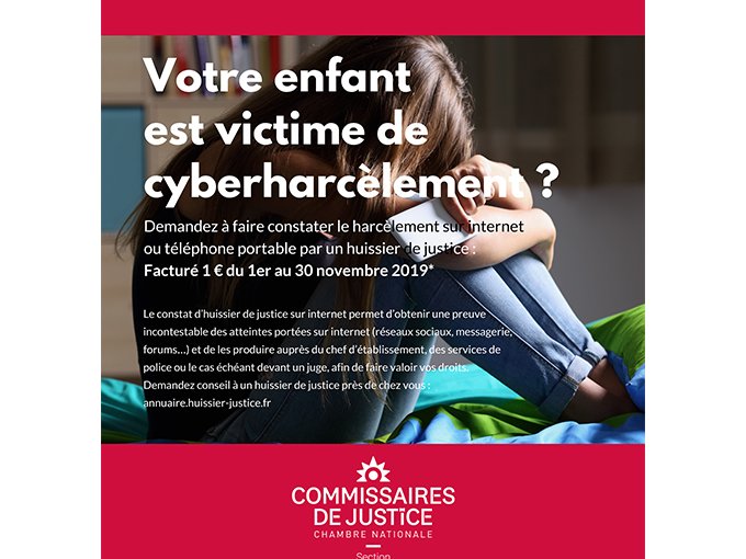 Les Huissiers s'engagent
