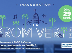  DIMANCHE 29 septembre à 9 heures 30, inauguration de la Prom Verte !