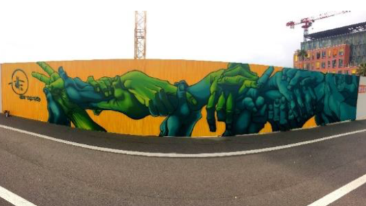 L'EPA Eco-Vallée Plaine du Var et la Métropole Nice Côte d'Azur introduisent l'art dans les travaux de trois opérations de Nice Méridia