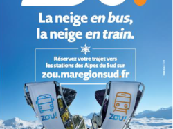 Avec ZOU ! NEIGE, la Région Sud vous emmène aux sports d'hiver 