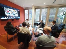 Les nouveaux Conseillers départementaux jeunes ont échangé en visio avec le président du Département !