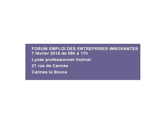 Forum de l'Emploi des (…)