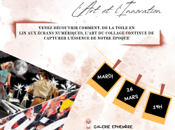 Aftertwork Nice Start(s) Up : "Art & l'Innovation" le 26 mars