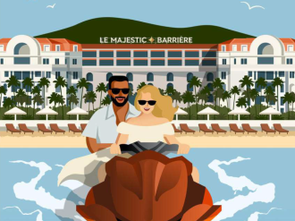 Cannes : l'Hôtel Barrière Le Majestic accueille un Beefbar