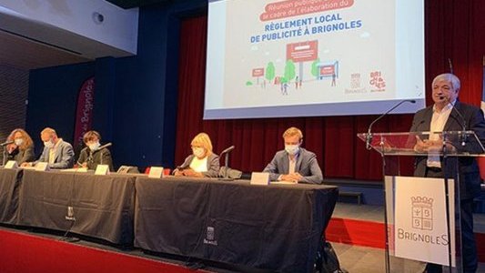 Brignoles met en place un Règlement Local de Publicité
