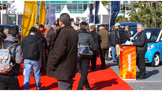 La Foire de Nice vous offre le covoiturage intelligent de Wever