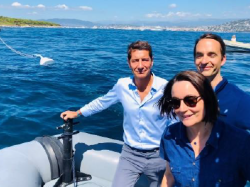 Les quatre bouées d'amarrage écologiques installées autour des îles de Lérins ont été inaugurées