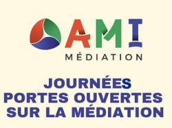 Semaine internationale de la médiation : Stand d'information AMI MEDIATION au tribunal judiciaire de Nice et Grasse 