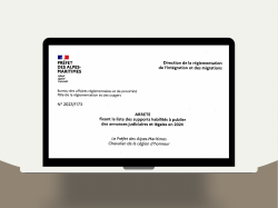 Journaux et services de presse en ligne habilités à publier des annonces légales pour le département 06 (Alpes-Maritimes) pour l'année 2024 