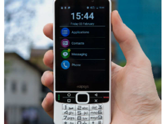 Orange commercialise le SmartVision2 Premium de Kapsys, seul Smartphone Android « Made in Sophia Antipolis » adapté aux personnes déficientes visuelles