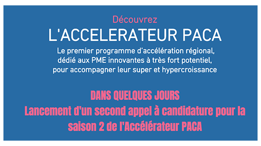 Rejoignez Provepharm et Sophia conseil, les pépites de la Saison 1 de l'Accélérateur PACA