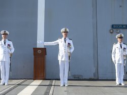Loïc Boyer, commandant de la frégate (FREMM) 