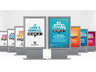 La Métropole Nice Côte d'Azur remporte le 2ème prix de la catégorie « annonceur institutionnel » pour sa campagne de communication « Qui suis-je ? »