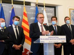 Région Sud : un Plan de solidarité de 50 millions pour les Alpes-Maritimes