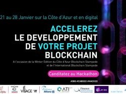 Hackathon Côte d'Azur Blockchain Stampede : l'appel à candidatures est ouvert !