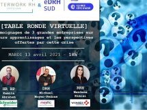 AfterWork RH Côte d'Azur/ eDRH CCI : "Table ronde : RH, perpectives offertes par la crise"