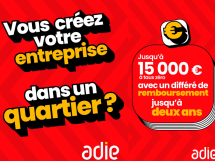L'Adie lance un nouveau prêt Jump jusqu'à 30 000€ pour stimuler la création d'entreprise dans les quartiers prioritaires