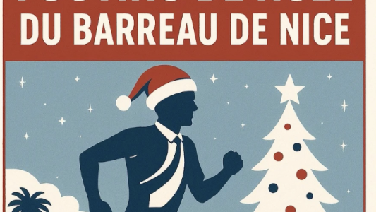 Les avocats du Barreau de Nice invités à troquer la robe pour les baskets le temps d'un Footing de Noël