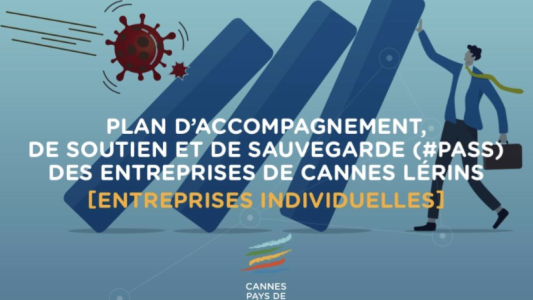  Accompagnement et sauvegarde des entreprises : l'Agglo Cannes Lérins a engagé des actions locales d'urgence