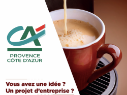 Prochain "Café de la création" du Crédit Agricole Provence Côte d'Azur le 10 février