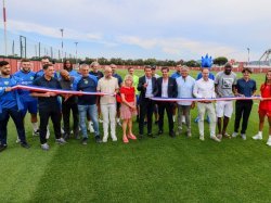 Cannes inaugure une pelouse hybride de dernière génération au stade des Mûriers III