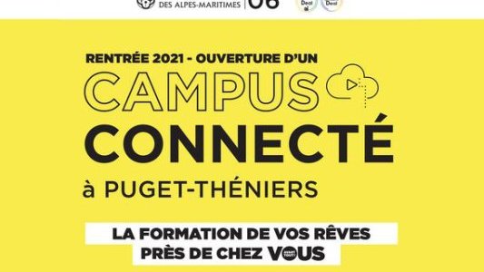 Campus Connecté des Alpes-Maritimes : pré-inscriptions ouvertes pour la rentrée 2021 