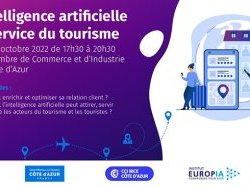 Conférence CCI NCA : "l'Intelligence artificielle au service du tourisme"