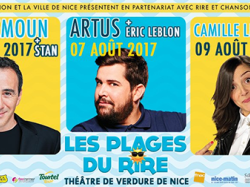 Bientôt à Nice "Les Plages du Rire" avec Elie Semoun, Artus et Camille Lellouche ! 