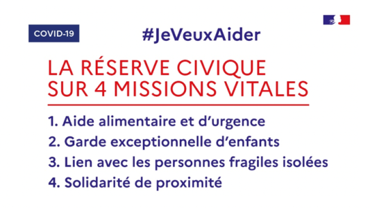 Réserve civique : lancement d'une plateforme nationale jeveuxaider.gouv.fr