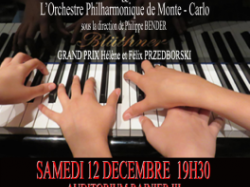 3ème Concours International de Piano à 4 mains - Lions Club de Monaco